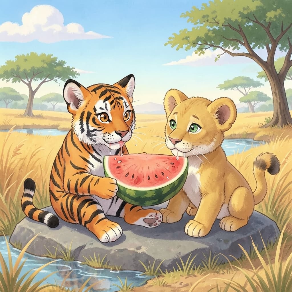 Felipe y Mateo: La Gran Sandía de la Sabana